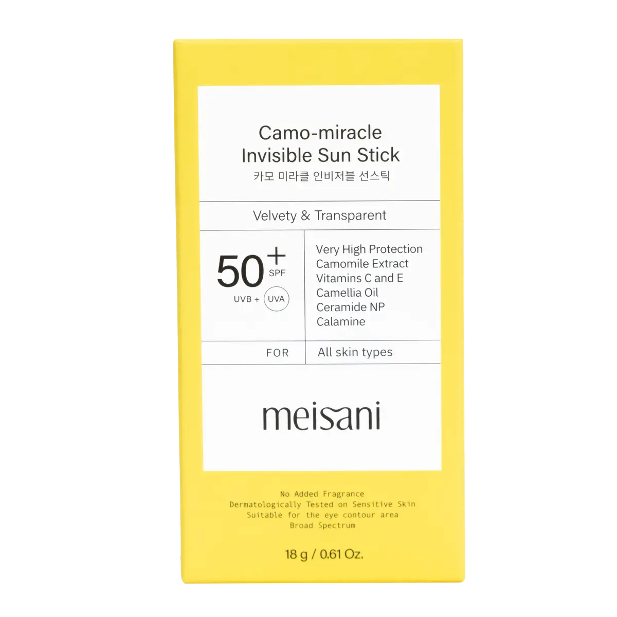 Camo-miracle Invisible Sun Stick SPF50+