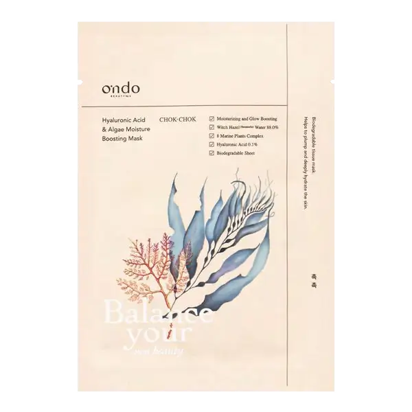 Hyaluronic Acid & Algae Moisture Boosting Mask