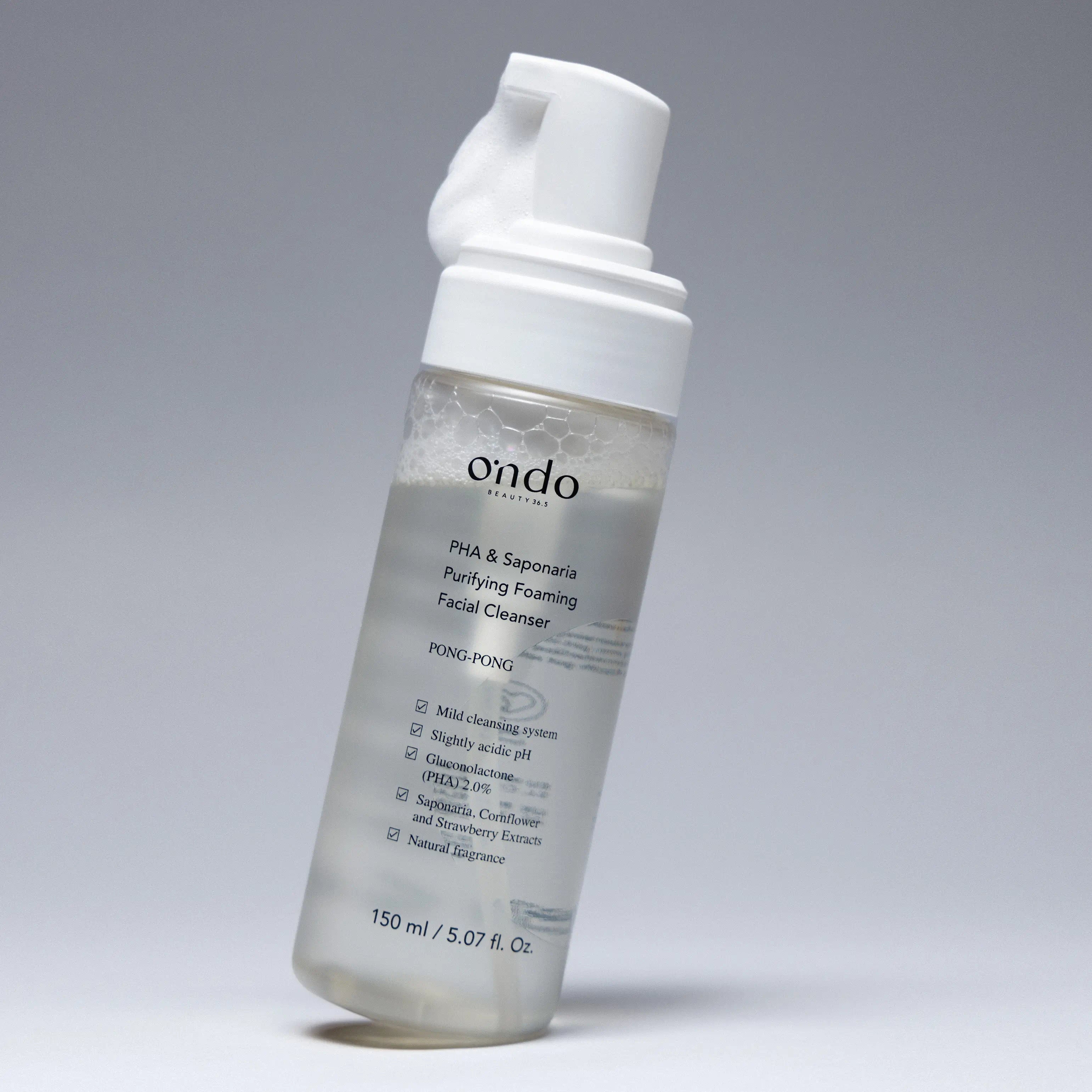 Pha & Saponaria Purifying Foaming Facial Cleanser