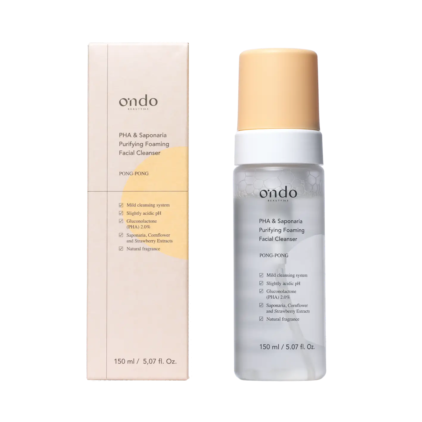 Pha & Saponaria Purifying Foaming Facial Cleanser